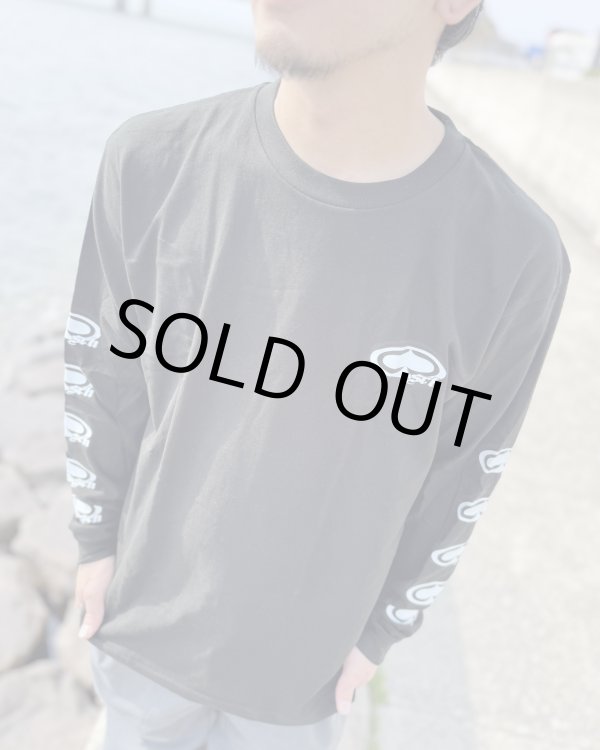 画像3: Lサイズラスト1枚で終了 SRH / NEW SPADE CLASSIC SMALL LOGOS 長袖Tシャツ BLACK (3)