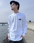 画像2: SRH / NEW SPADE CLASSIC SMALL LOGOS 長袖Tシャツ WHITE (2)