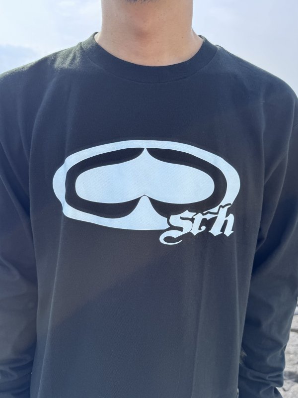画像4: 残りサイズXL、2XLのみ SRH / NEW SPADE CLASSIC 長袖Tシャツ BLACK (4)