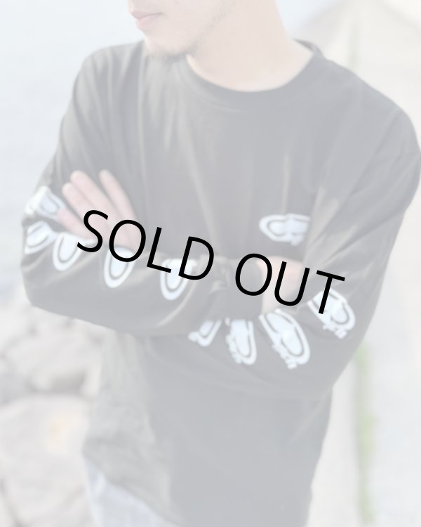 画像5: Lサイズラスト1枚で終了 SRH / NEW SPADE CLASSIC SMALL LOGOS 長袖Tシャツ BLACK (5)