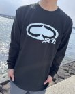 画像3: 残りサイズXL、2XLのみ SRH / NEW SPADE CLASSIC 長袖Tシャツ BLACK (3)