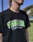 画像11: 送料無料 BALL&CHAIN別注 PICKLE STIX SURFBOARDS / Biohazard Tシャツ ブラック (11)