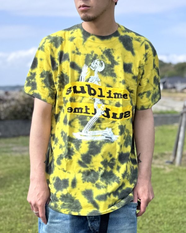 画像5: SUBLIME / Praying Skeleton (Wash Collection) Tシャツ (5)