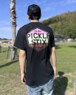 画像4: 送料無料 BALL&CHAIN別注 PICKLE STIX SURFBOARDS / Neapolitan Tシャツ ブラック (4)