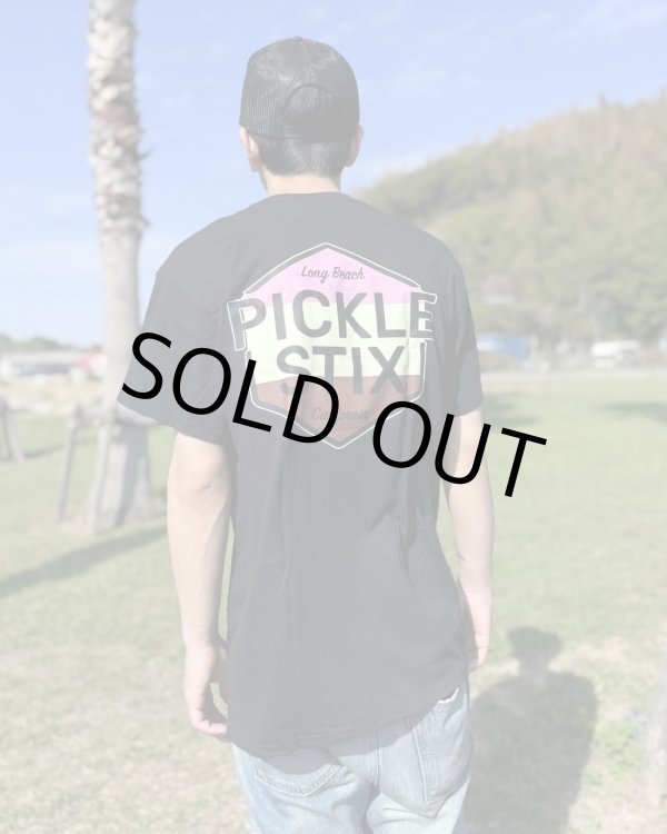 画像5: スメリーさん直買い付けアイテム 送料無料 Lサイズラスト1枚で終了 BALL&CHAIN別注 PICKLE STIX SURFBOARDS / Neapolitan Tシャツ ブラック (5)