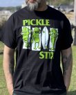 画像2: 送料無料 BALL&CHAIN別注 PICKLE STIX SURFBOARDS / BALL&CHAIN別注 Black Pickle Tシャツ ブラック (2)