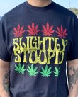 画像2: 送料無料 SLIGHTLY STOOPID / Rasta Leaf Tシャツ ブラック (2)
