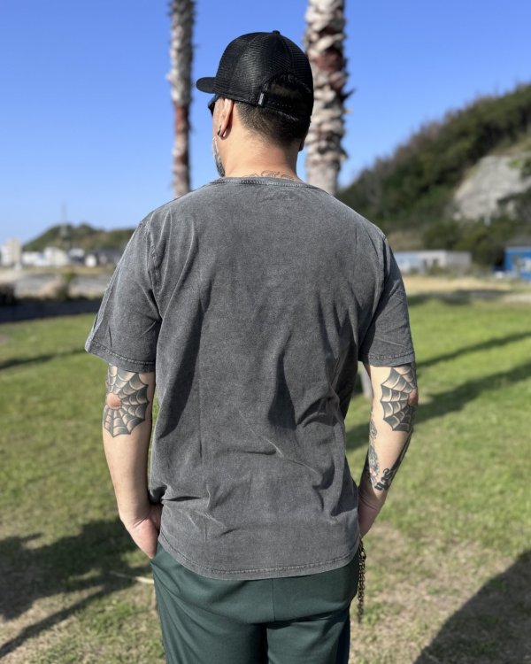 画像6: 送料無料 SUBLIME / Sun Logo プレミアムストーンウォッシュ Tシャツ ブラック (6)