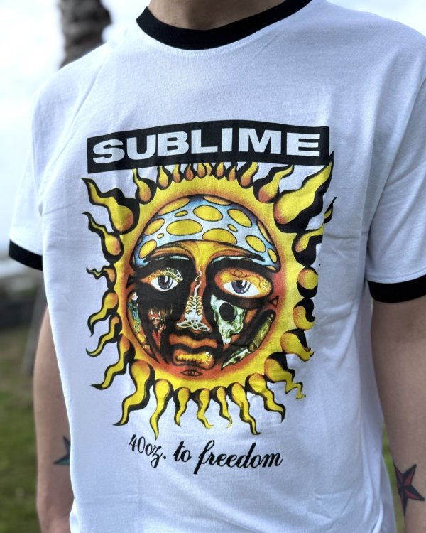 画像2: SUBLIME / 40oz To Freedom リンガーTシャツ (2)