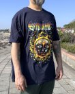 画像2: XLラスト1枚で終了 SUBLIME / Sun Solar Tシャツ ネイビー (2)