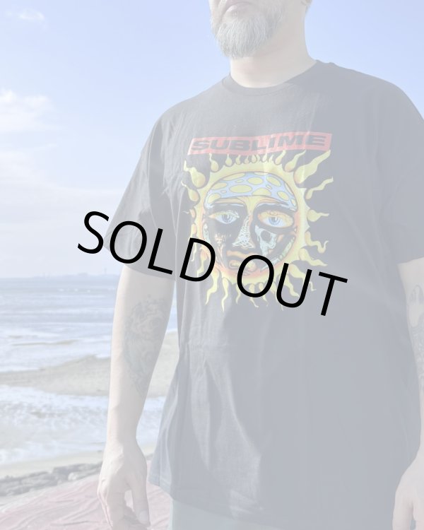 画像5: 送料無料 2XL1枚のみの入荷 SUBLIME / 40oz SUN Tシャツ ブラック (5)