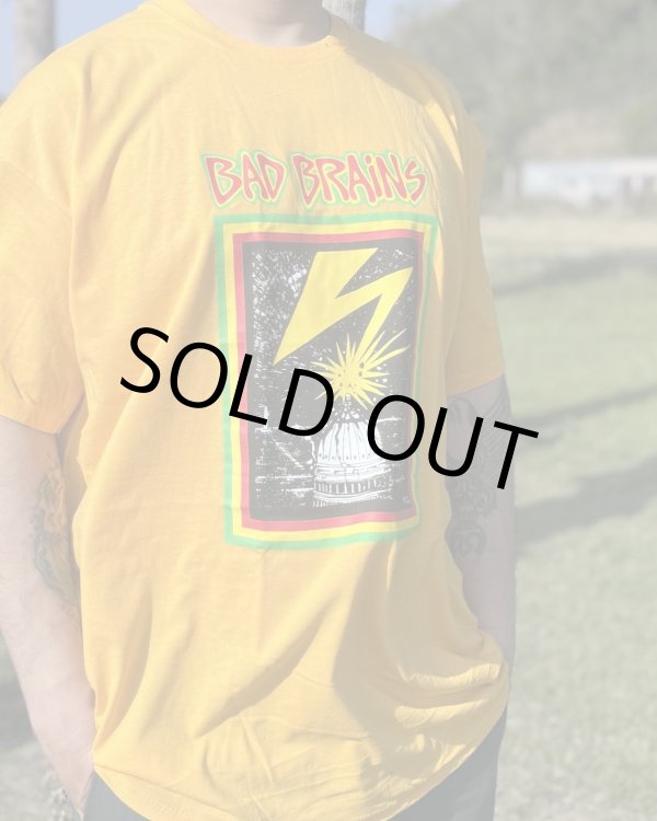 画像4: 送料無料 2XL1枚のみの入荷 BAD BRAINS / Capitol Strike Tシャツ ゴールド (4)