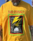 画像2: 送料無料 2XL1枚のみの入荷 BAD BRAINS / Capitol Strike Tシャツ ゴールド (2)