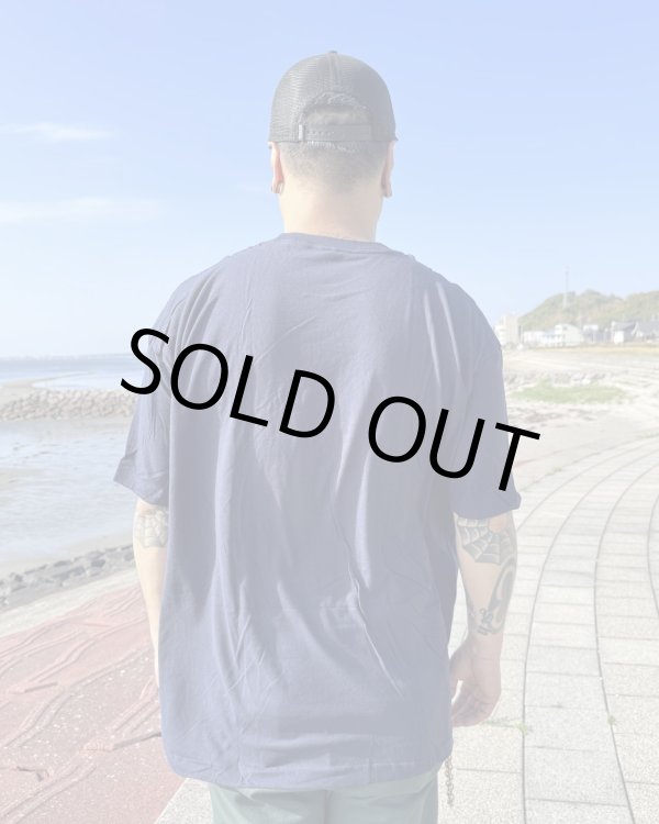 画像5: XLラスト1枚で終了 SUBLIME / Sun Solar Tシャツ ネイビー (5)