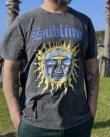画像3: 送料無料 SUBLIME / Sun Logo プレミアムストーンウォッシュ Tシャツ ブラック (3)