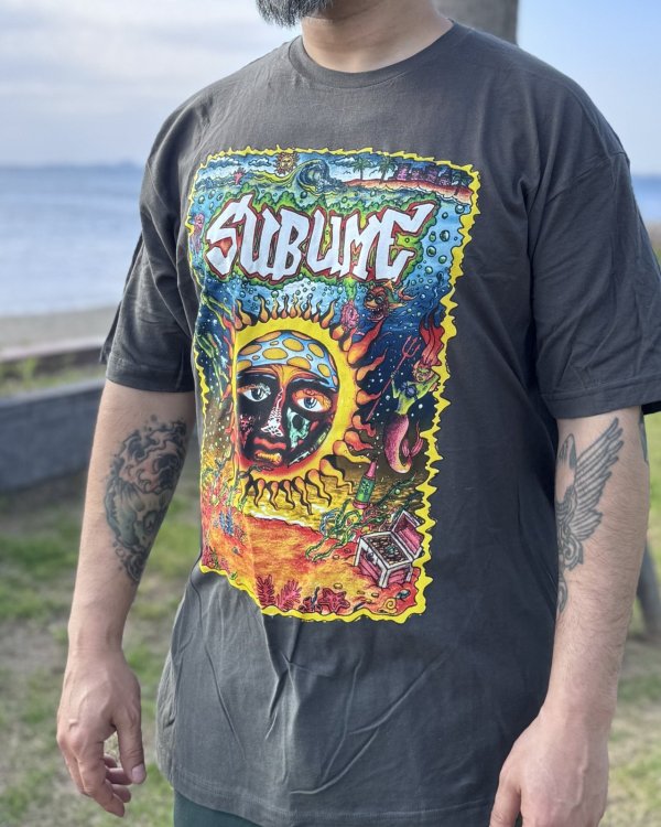 画像4: 2XL2枚のみの入荷 SUBLIME / Under The Sea Sun Tシャツ (4)
