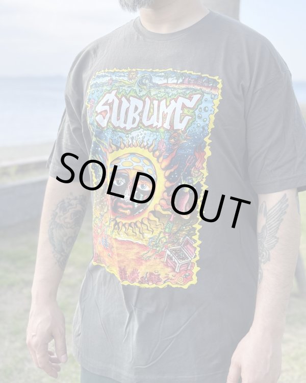 画像4: 2XL2枚のみの入荷 SUBLIME / Under The Sea Sun Tシャツ (4)