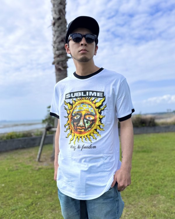 画像1: SUBLIME / 40oz To Freedom リンガーTシャツ (1)