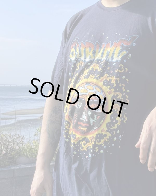 画像3: XLラスト1枚で終了 SUBLIME / Sun Solar Tシャツ ネイビー (3)