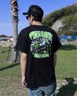 画像2: 送料無料 BALL&CHAIN別注 PICKLE STIX SURFBOARDS / Biohazard Tシャツ ブラック (2)