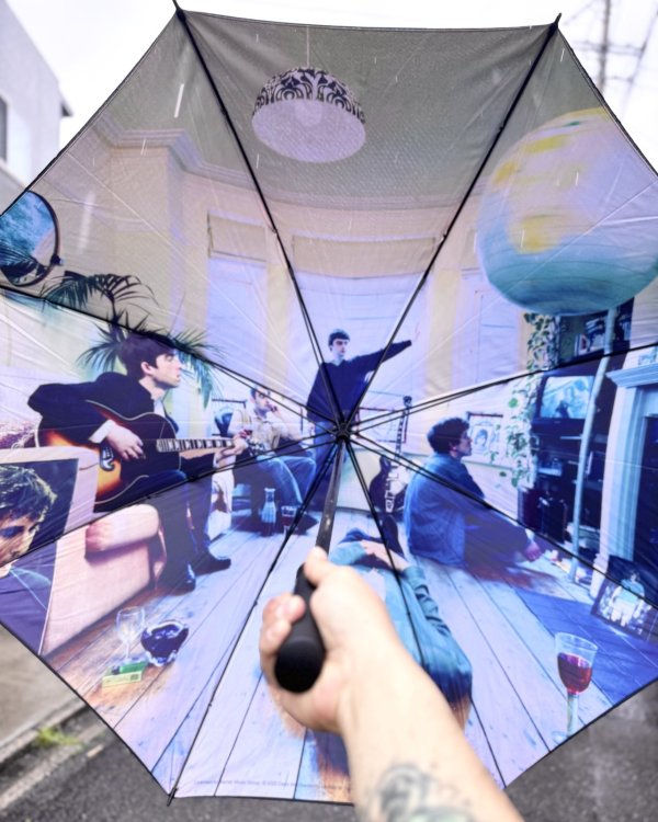 画像4: 送料無料 結成35周年 ツアー会場限定 OASIS  / Definitely Maybe アンブレラ (4)
