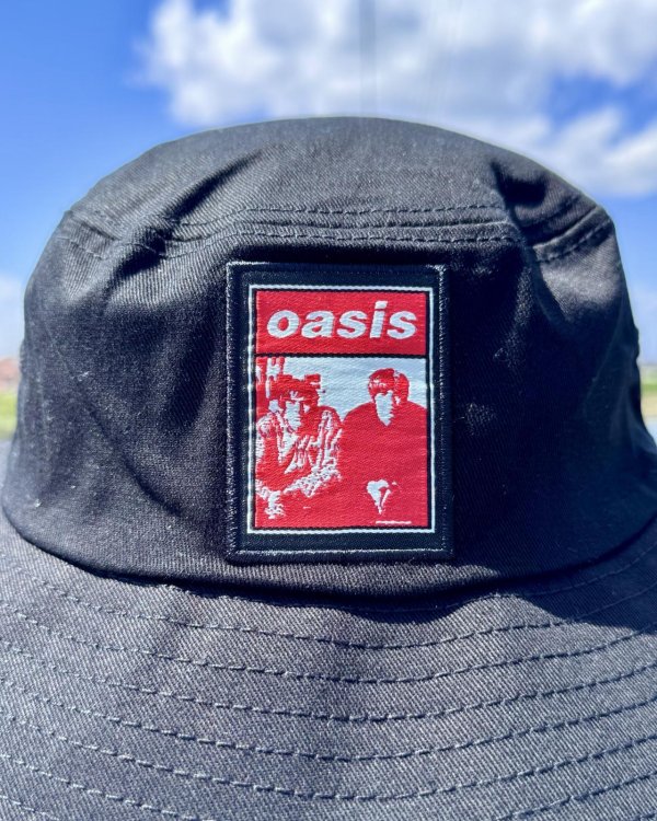 画像4: 送料無料  結成35周年 ツアー会場限定 OASIS / Wonderwall patch ブーニーハット (4)