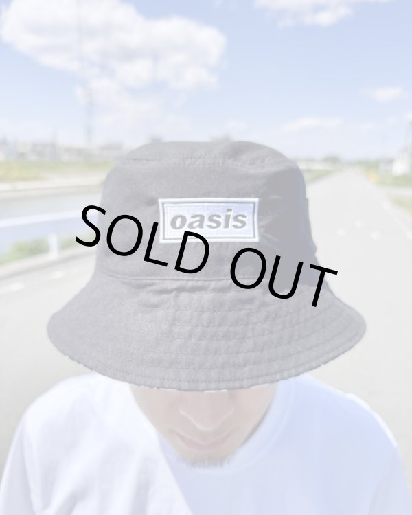 画像2: ラスト1枚で終了 送料無料 結成35周年 ツアー会場限定 OASIS / Decca Logo - Definitely Maybe リバーシブルバケットハット (2)