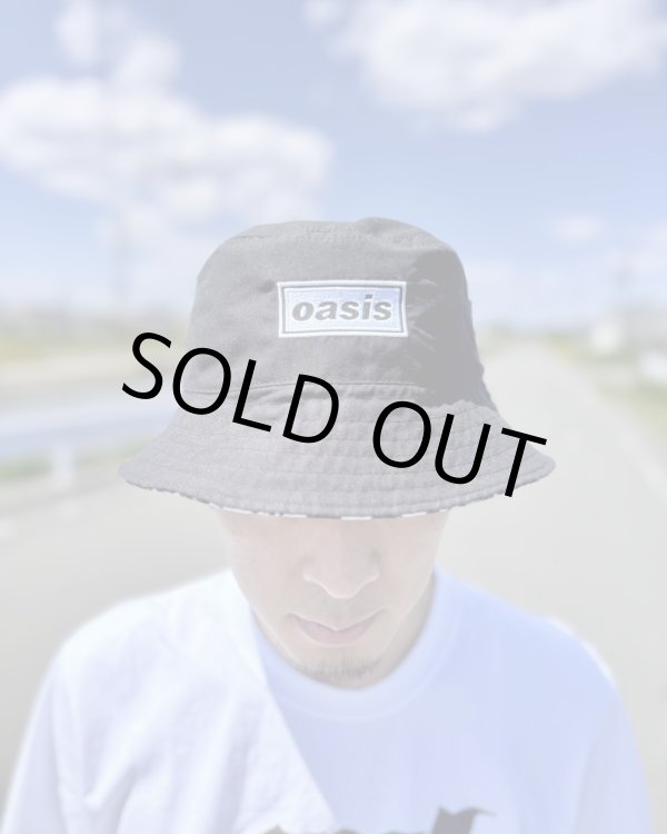 画像1: ラスト1枚で終了 送料無料 結成35周年 ツアー会場限定 OASIS / Decca Logo - Definitely Maybe リバーシブルバケットハット (1)