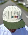 画像2: 送料無料 minos / Pinstripe Cap グリーン (2)