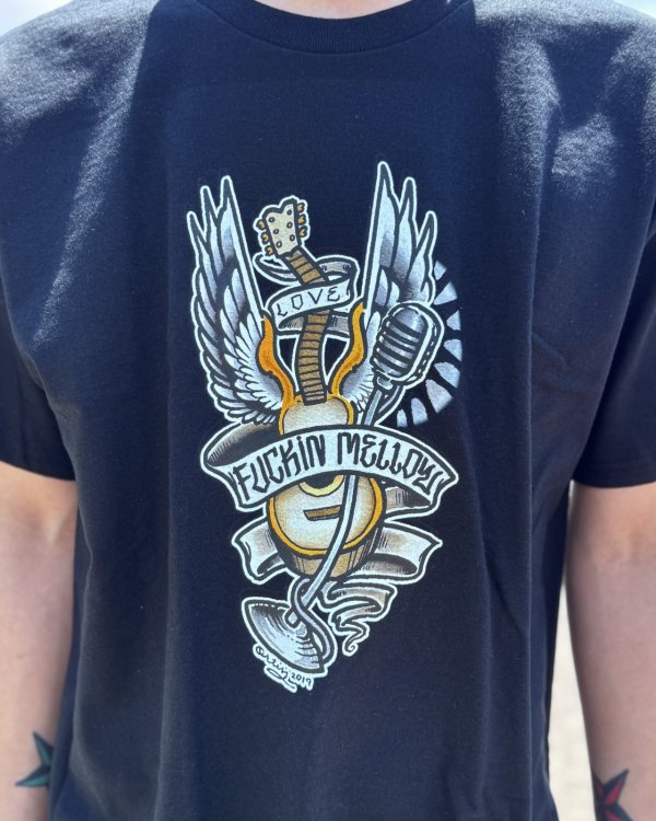 画像3: "OPIE ORTIZ x BALL&CHAIN" / Memories コラボTシャツ ブラック (3)