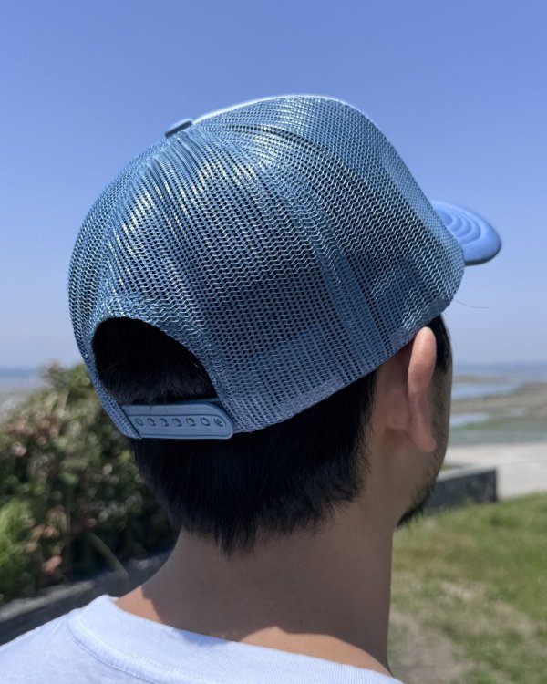 画像6: BEASTIE BOYS / Text Logo メッシュキャップ ブルー (6)