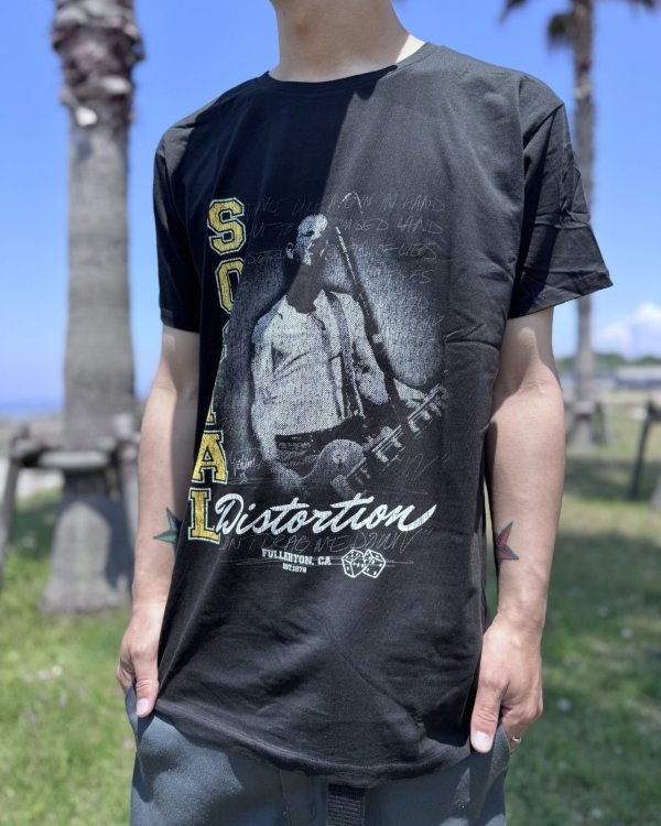 画像4: SOCIAL DISTORTION  / Athletics Tシャツ ブラック (4)