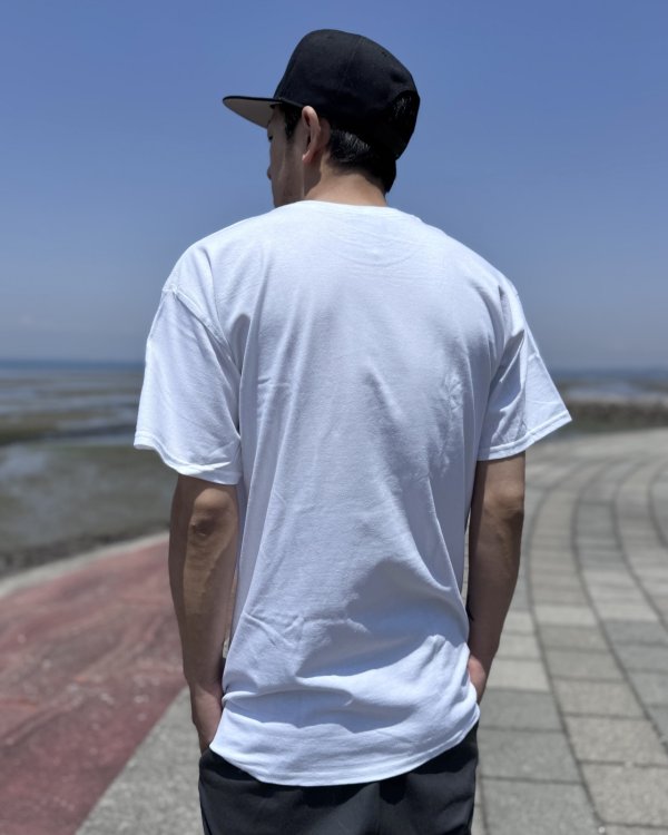 画像4: "OPIE ORTIZ x BALL&CHAIN" / Skull & Rose コラボTシャツ ホワイト (4)