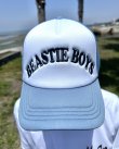 画像3: BEASTIE BOYS / Text Logo メッシュキャップ ブルー (3)