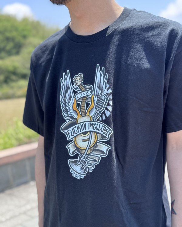 画像4: "OPIE ORTIZ x BALL&CHAIN" / Memories コラボTシャツ ブラック (4)