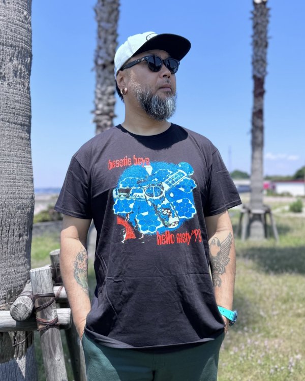 画像4: BEASTIE BOYS / Hello Nasty Tシャツ ブラック (4)