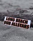 画像1: LONGBEACH DUB ALLSTARS / Right Back Logo ステッカー  (1)