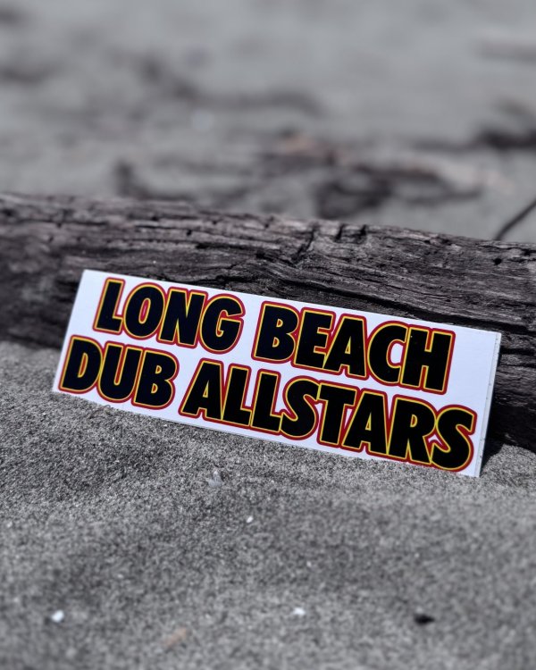 画像1: LONGBEACH DUB ALLSTARS / Right Back Logo ステッカー  (1)