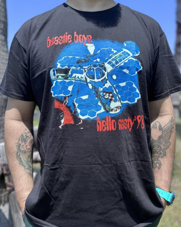 画像7: BEASTIE BOYS / Hello Nasty Tシャツ ブラック (7)