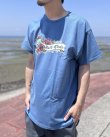 画像2: "OPIE ORTIZ x BALL&CHAIN" / Skull & Rose コラボTシャツ インディゴブルー (2)