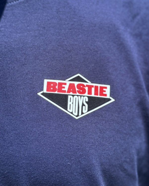 画像3: BEASTIE BOYS / Mini Diamond Logo Tシャツ ネイビー (3)