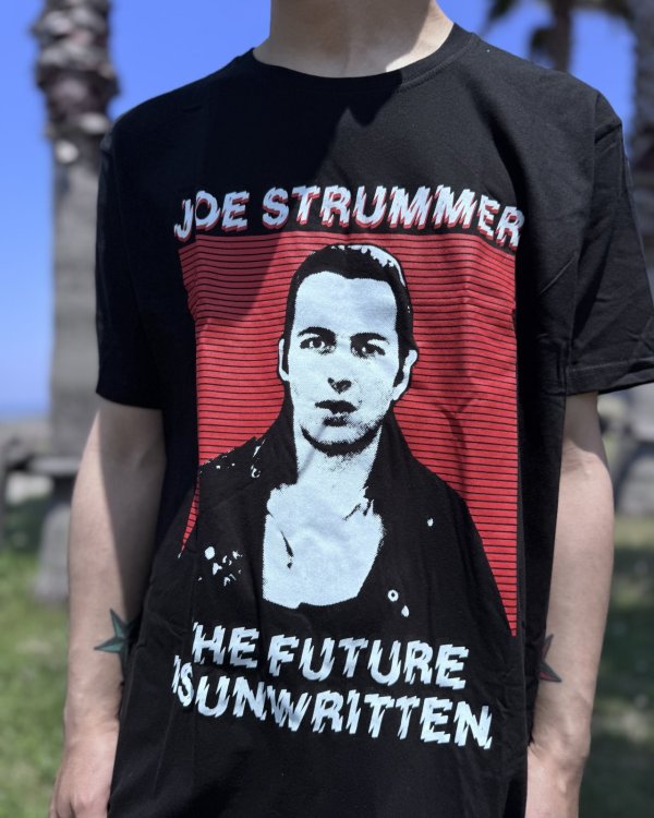 画像2: JOE STRUMMER / The Future Is Unwritten Tシャツ ブラック (2)