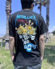 画像6: 送料無料 METALLICA / Damage Inc  Tシャツ ブラック (6)
