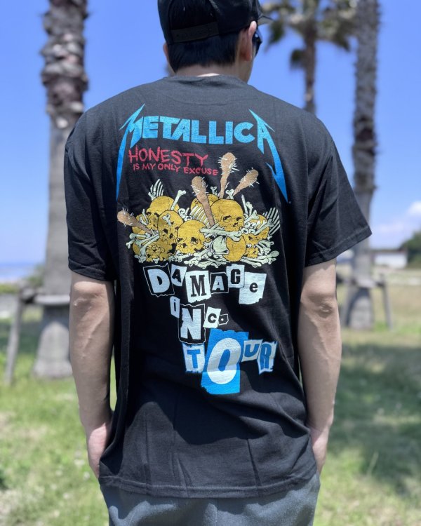画像6: 送料無料 METALLICA / Damage Inc  Tシャツ ブラック (6)