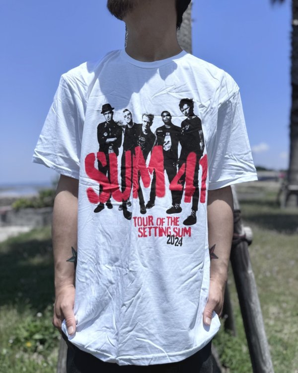 画像3: 送料無料 SUM 41 / Spray Paint Tシャツ ホワイト (3)