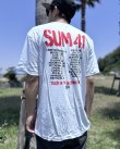画像8: 送料無料 SUM 41 / Spray Paint Tシャツ ホワイト (8)