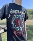 画像3: 送料無料 METALLICA / Ruin / Struggle Tシャツ ブラック (3)