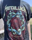 画像4: 送料無料 METALLICA / Ruin / Struggle Tシャツ ブラック (4)