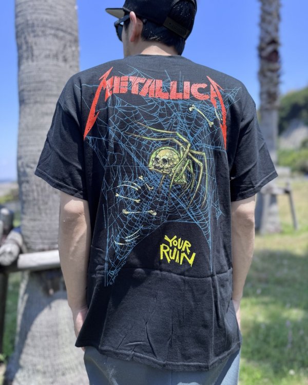 画像6: 送料無料 METALLICA / Ruin / Struggle Tシャツ ブラック (6)