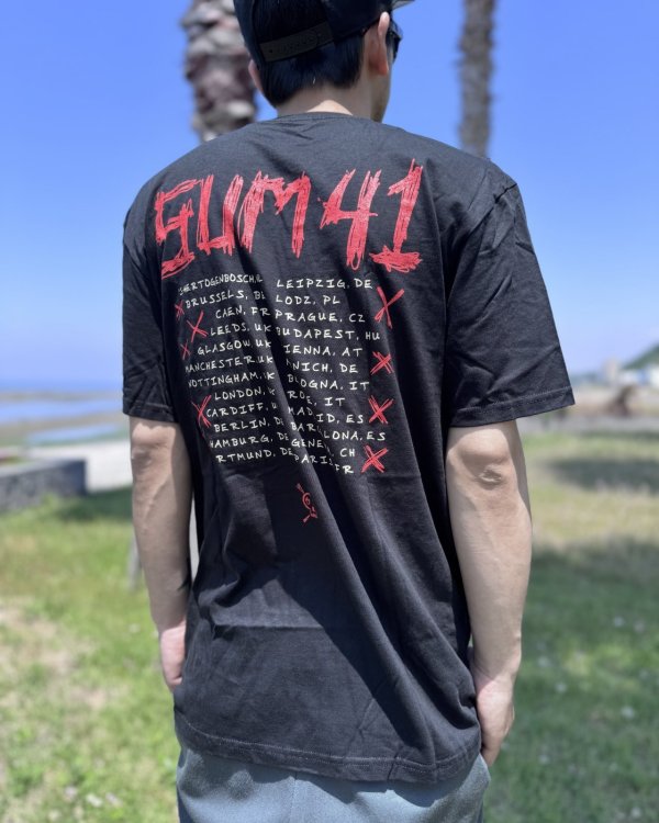 画像5: 送料無料 SUM 41 / Fuck Sum 41 Tシャツ ブラック (5)